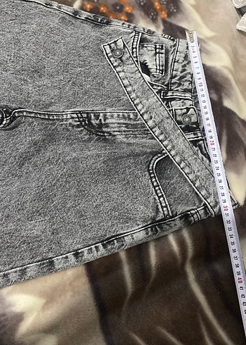 xs Beden Gri Kadın Denim Pantolon