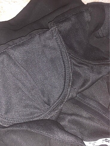 Drapeli yandan yırtmaçlı elbise - Görsel 6