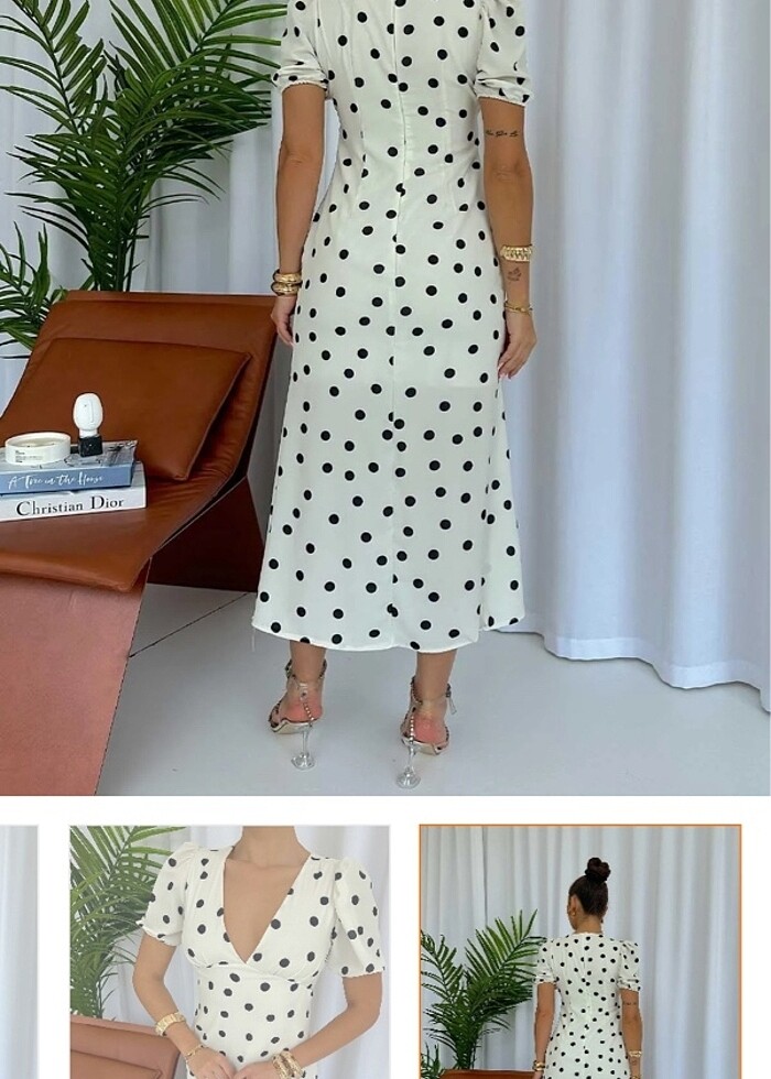 puantiyeli mezuniyet elbisesi - Görsel 2