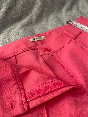 Zara pembe ispanyol paça pantolon