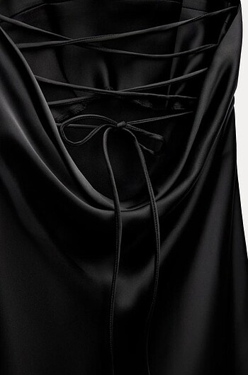 xs Beden ZARA SATEN ELBİSE