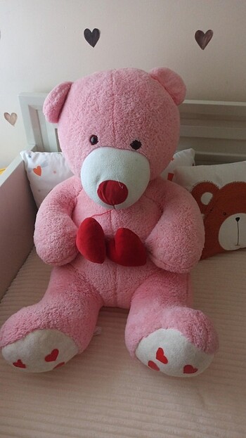 Pembe oyuncak ayi