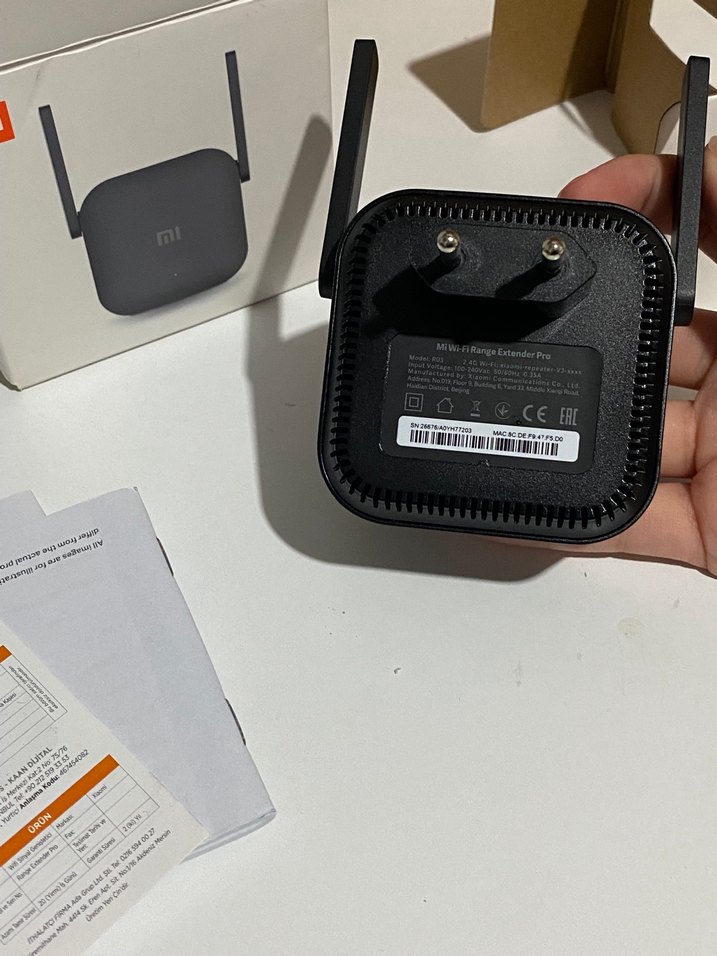 Xiaomi Mi Wifı Menzil Genişletici Pro Siyah - Görsel 3