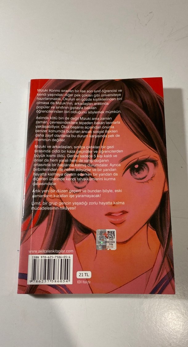 Limit Cilt 1 Manga Kitap - Görsel 2