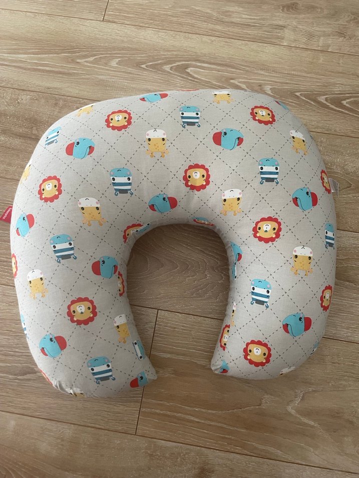 Fisher price Desenli Gri Emzirme ve Hamilelik ve tummytime yastk - Görsel 2
