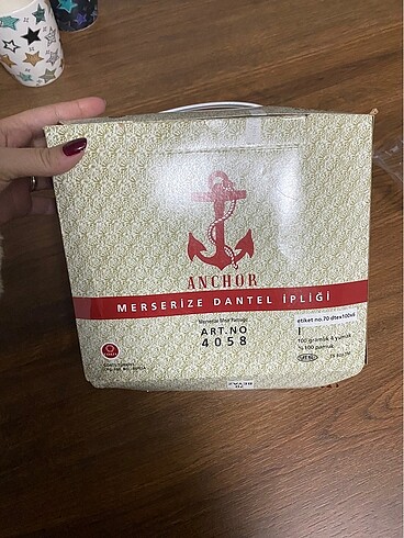 Anchor 70 numara beyaz 0 pamuk