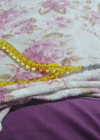 Renkli Sarı Erkek Tesbih - Görsel 2