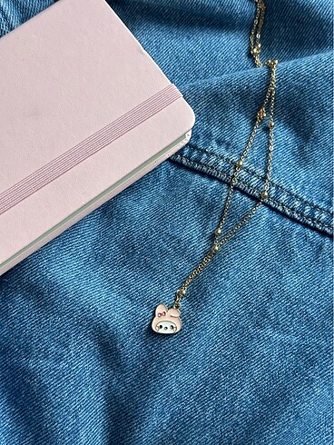 Hello kittyli kolyeee gold