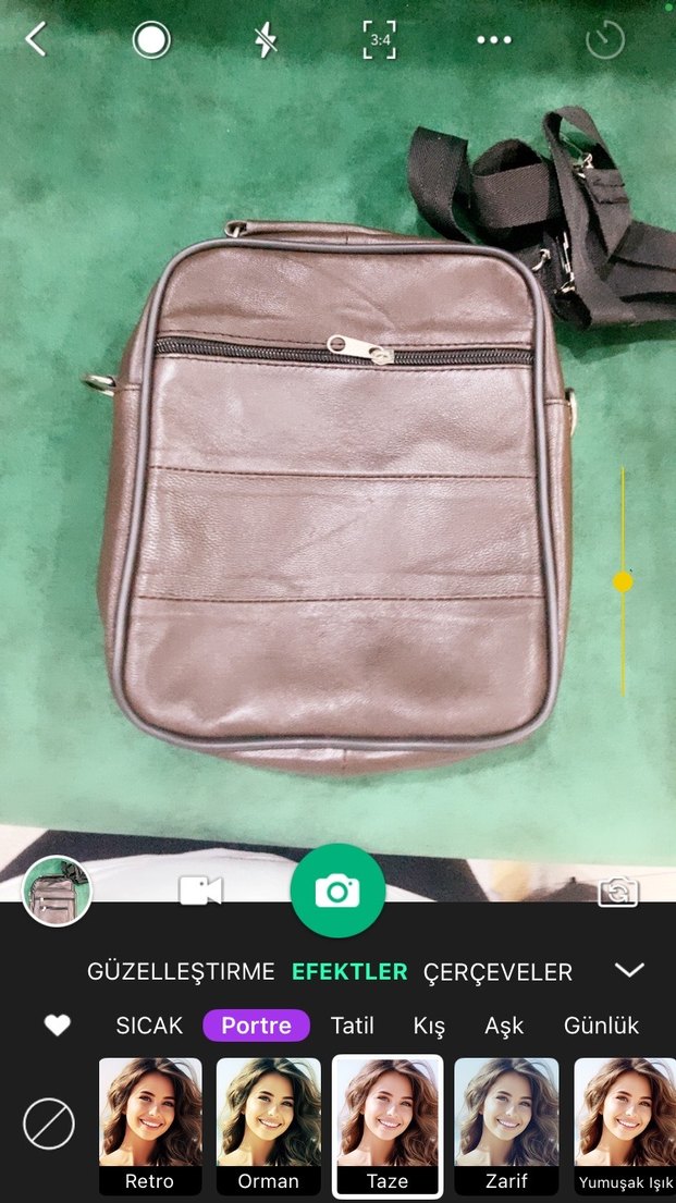 Kahverengi Erkek kol Çantası - Görsel 2