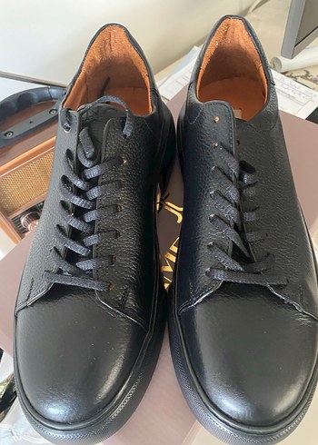 Siyah Bağcıklı Erkek Günlük Ayakkabı - Görsel 4