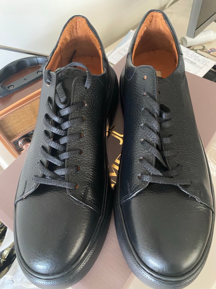 Siyah Bağcıklı Erkek Günlük Ayakkabı - Görsel 4