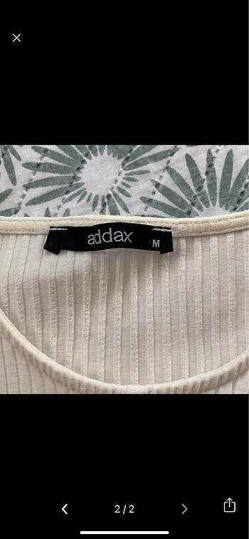 Addax Beyaz Crop