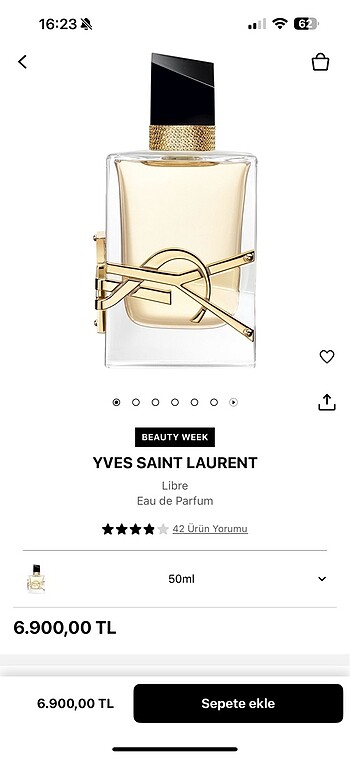 Beden YSL LIBRE