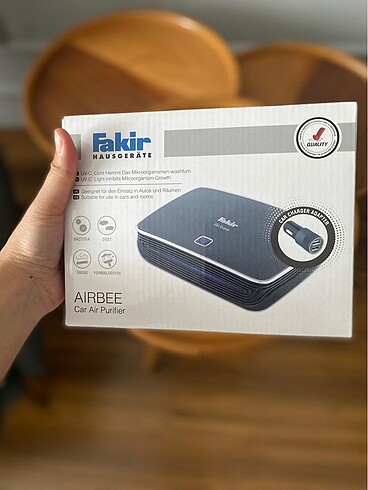 Fakir Airbee İyonik Hava Temizleme cihazı - Görsel 5