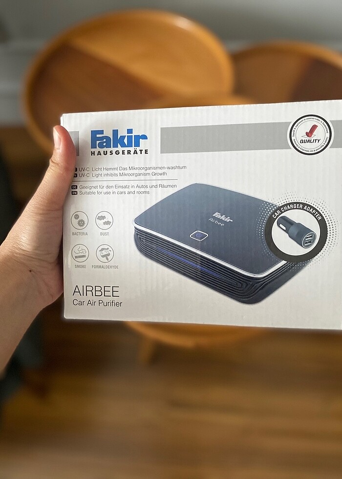 Fakir Airbee İyonik Hava Temizleme cihazı - Görsel 5