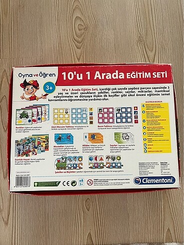 Clementoni Eğitim seti