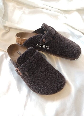 36 Beden Birkenstock Boston ev terliği kahve