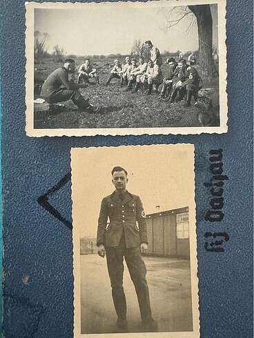 Alman 1943 Yılına Ait Orijinal Nazi Kamp Personel fotoları