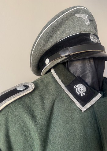 l Beden Alman Totenkopfverbände üniforma + şapka