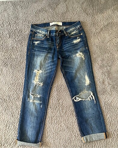 Abercrombie vintage düşük bel jean.