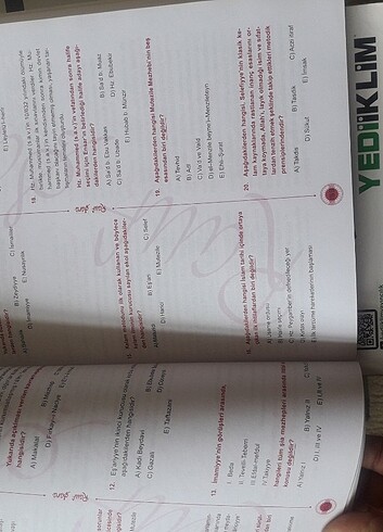 KPSS DIKAB ÖABT . RAUF ŞARA SORU BANKASI - Görsel 3