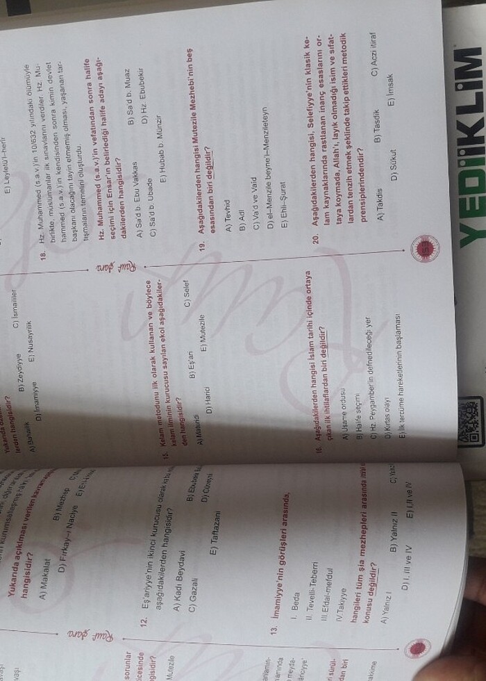 KPSS DIKAB ÖABT . RAUF ŞARA SORU BANKASI - Görsel 3