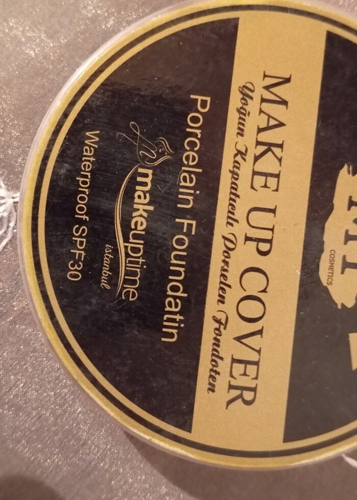 Fondöten. Porselen fondöten.  MT cover - Görsel 5