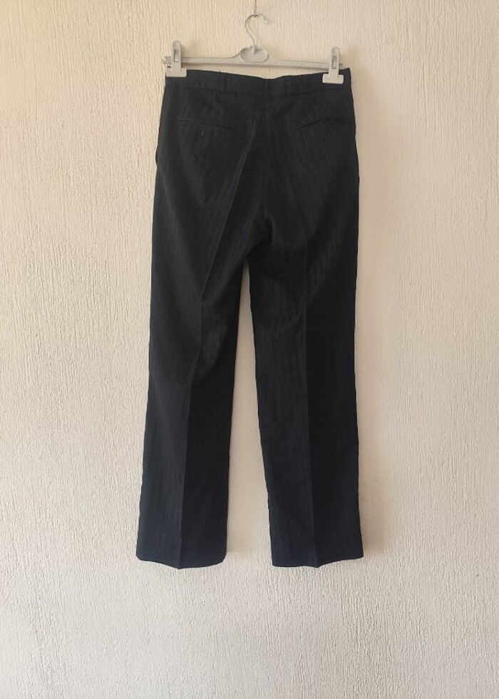 Erkek kumaş pantolon. Çizgili pantolon. - Görsel 2