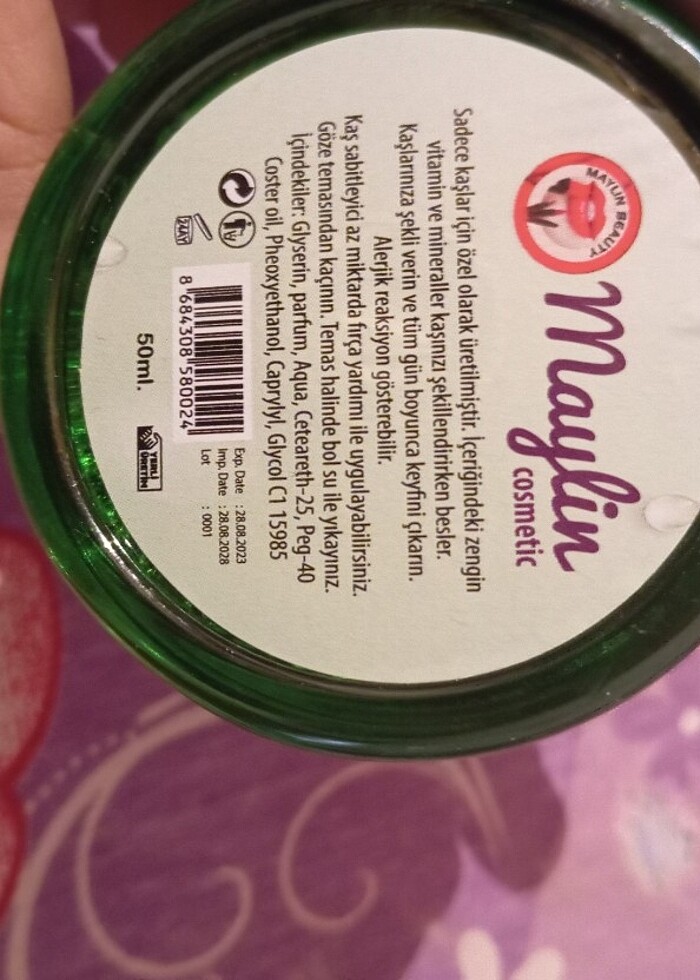 Kaş sabitleyici. Kaş şekillendirici - Görsel 3