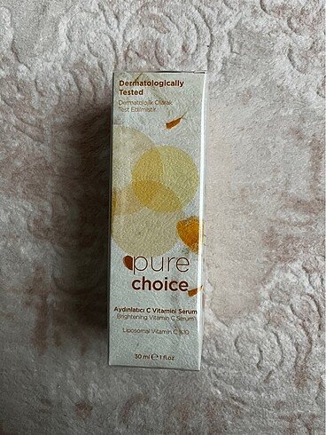 PURE CHOICE C VİTAMİNİ SERUM