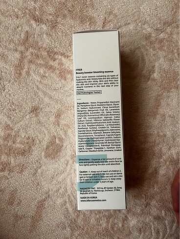 Beden Renk Itfer - Beauty Booster Blooming Essence (6 Çeşit Hyaluronik Asit