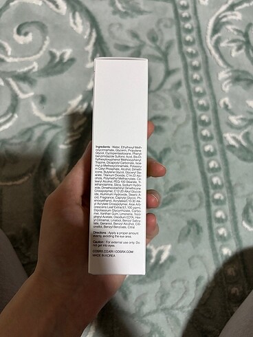 Beden COSRX ALOE SHOOTING SUN CREAM SPF50+ PA+++ (GÜNEŞ KREMİ)