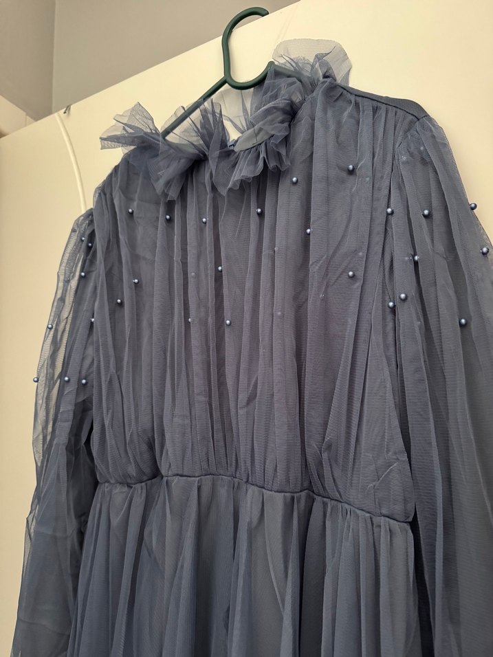 Tesettür elbise abiye - Görsel 2