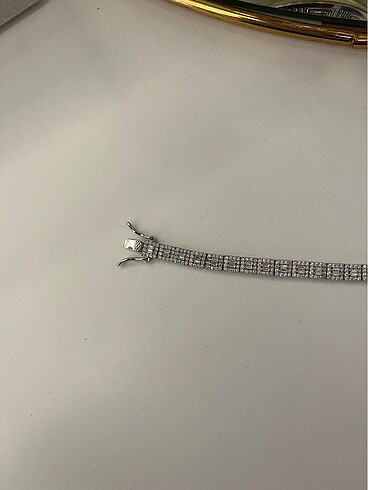 Diğer 14 k kaplama premium zirkon tennis bileklik