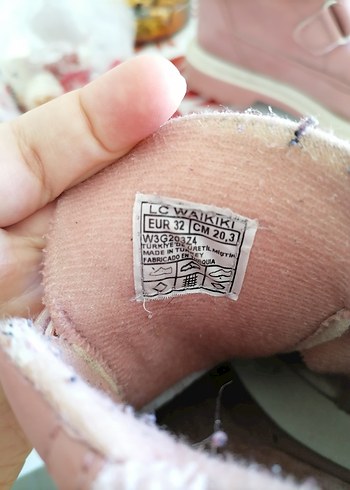 Kızlar için Pembe Tokalı Botlar - Görsel 3