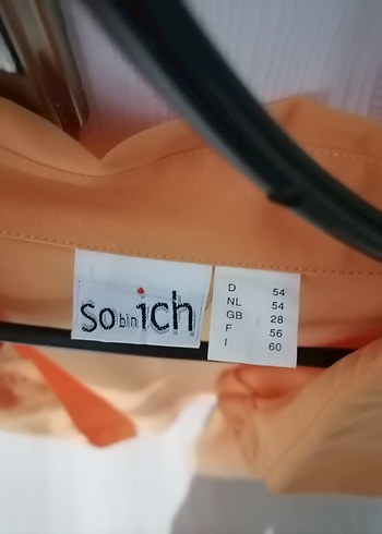 Turuncu Kadın Gömlek - Görsel 3