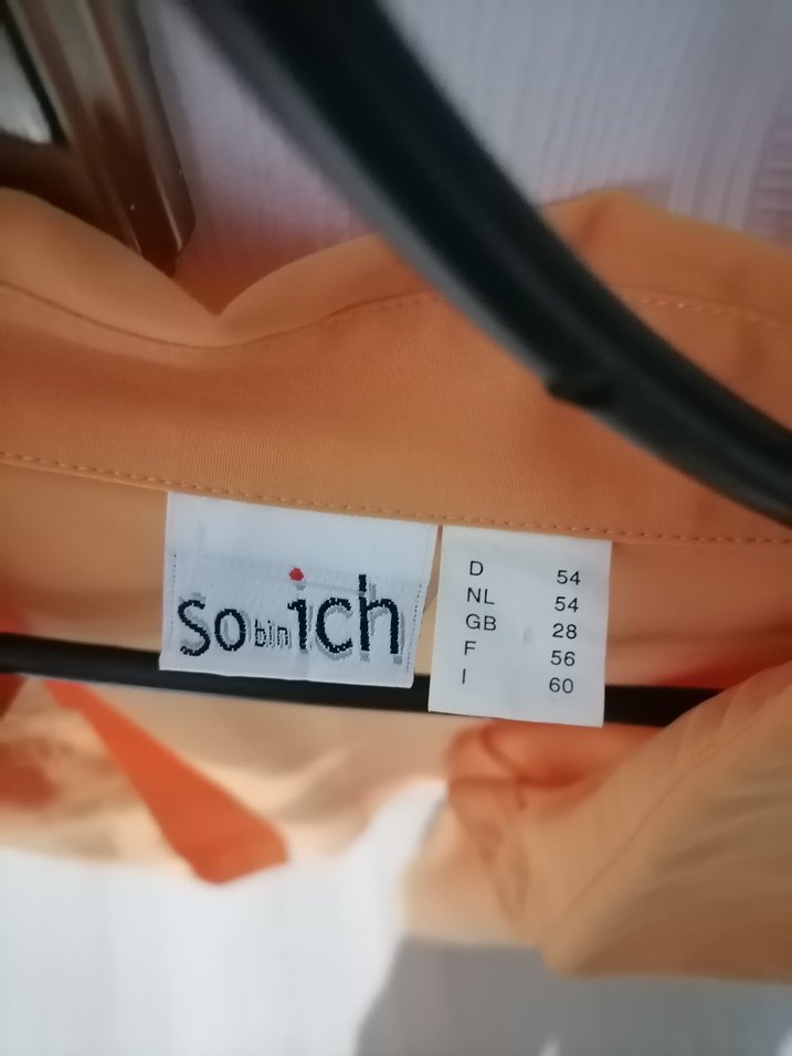 Turuncu Kadın Gömlek - Görsel 3