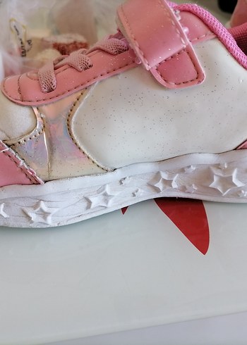 Kız Çocuk Pembe Minnie Mouse Spor Ayakkabı - Görsel 2