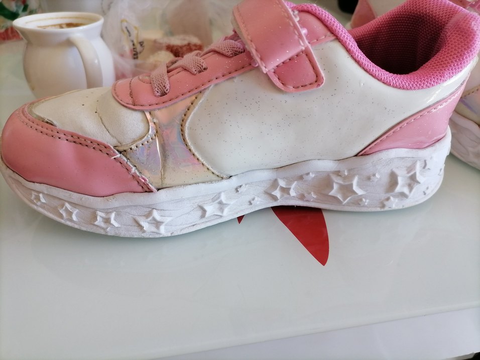 Kız Çocuk Pembe Minnie Mouse Spor Ayakkabı - Görsel 2