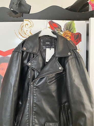 Pull and Bear deri ceket