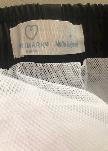 PRİMARK SIFIR Beyaz Bol Kesim Mini Erkek Mayo Şortu - Görsel 5