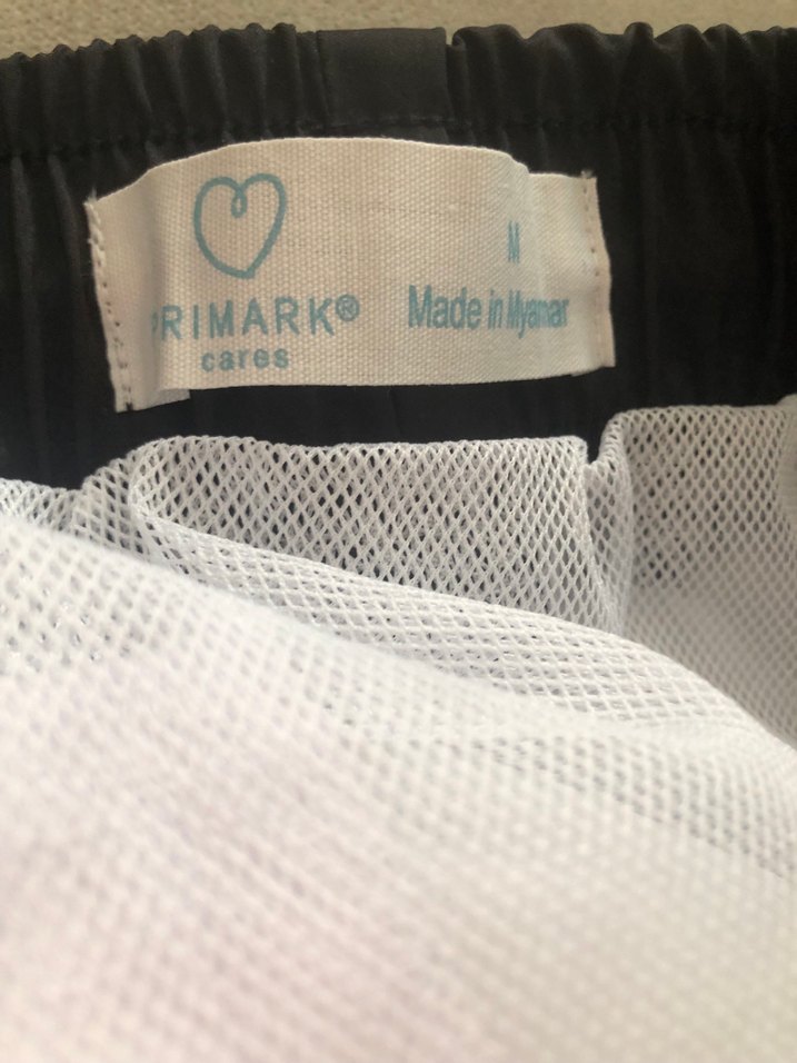 PRİMARK SIFIR Beyaz Bol Kesim Mini Erkek Mayo Şortu - Görsel 5