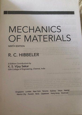 Mechanics of Materials, Ninth Edition - Görsel 3