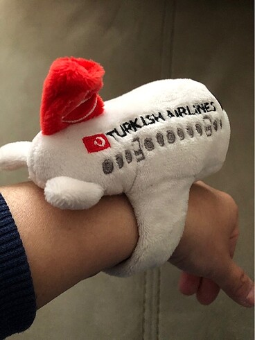  Beden TURKISH AIRLINES PELUŞ BİLEKLİK. BİLEĞE GÖRE KENDİNİ AYARLAR?