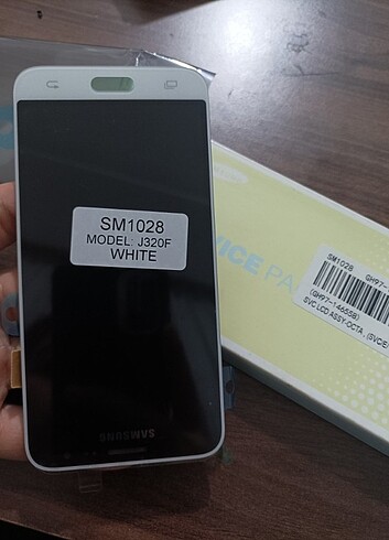 Sıfır telefon ekranı J320 WHİTE