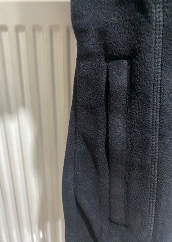 Siyah Fermuarlı Yüksek Yakalı Kadın Sweatshirt - Görsel 11