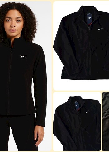 Siyah Fermuarlı Yüksek Yakalı Kadın Sweatshirt - Görsel 7