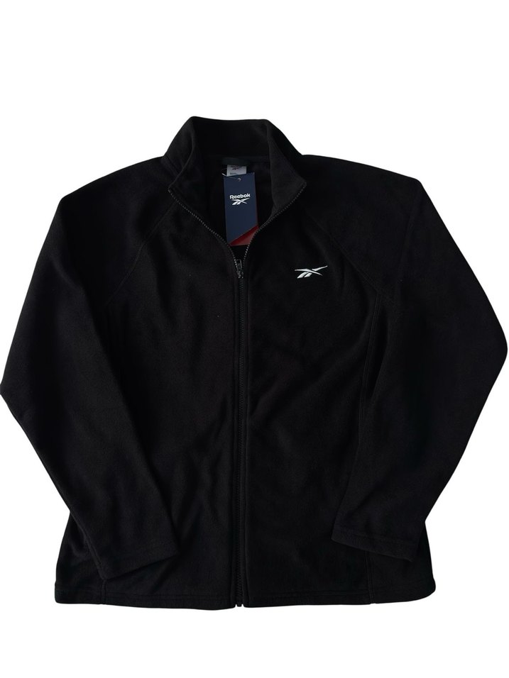 Siyah Fermuarlı Yüksek Yakalı Kadın Sweatshirt - Görsel 2