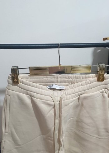 m Beden beyaz Renk Beyaz Rahat Kesim Kapüşonlu Sweatshirt takım