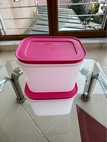  Beden Tupperware 2?li Alaska Saklama Kabı 1.1 Litre